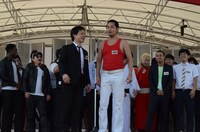 エルシャラカーニ。しろうは「ありがトマト！」とファンたちに感謝。