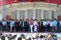 「THE MANZAI 2013 認定漫才師50組発表会」の模様。