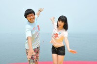 南海キャンディーズ山里と今野杏南 (c)ytv