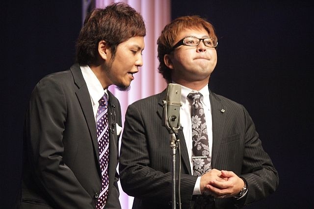 「お笑いバイアスロン2013」決勝戦のこきざみインディアン。(c)ムービータイム
