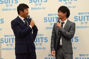 海外ドラマ「SUIT / スーツ」のDVDリリース記念イベントの模様。
