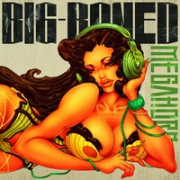 MEGAHORNのソロアルバム「BIG-BONED」ジャケット。