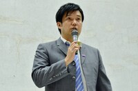 MCを務めたロシアンモンキー川口。