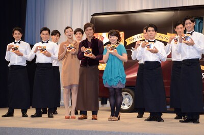 「ロッテチョコレート新商品『ショコランタン』発売記念イベント」の様子