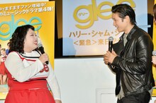 （左から）渡辺直美、ハリー・シャム・ジュニア。