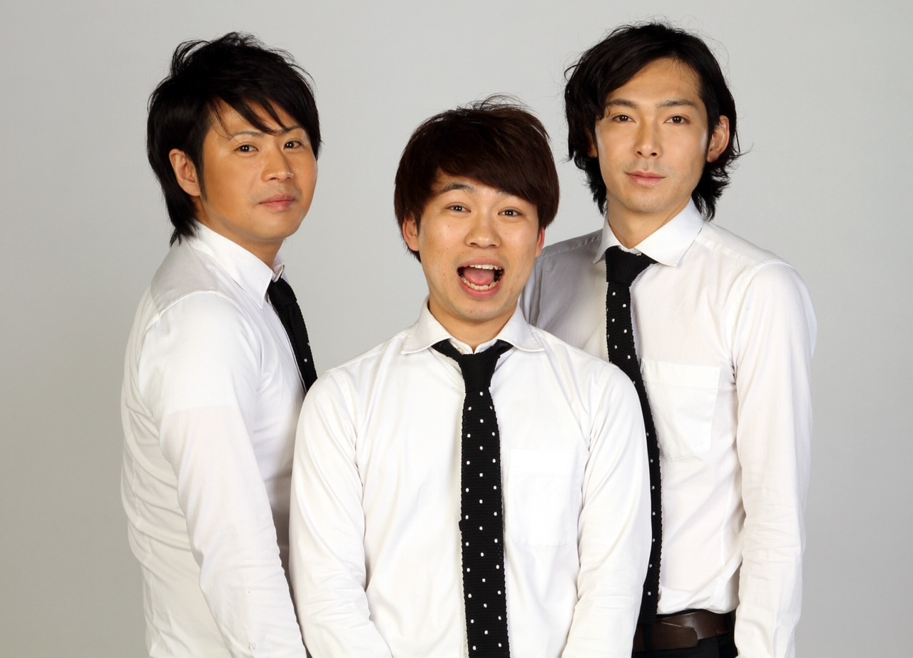 アボカドランドリ。左から難波、桝本、田中。