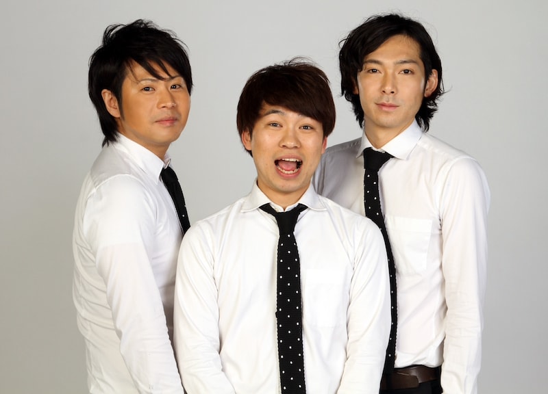 アボカドランドリ。左から難波、桝本、田中。