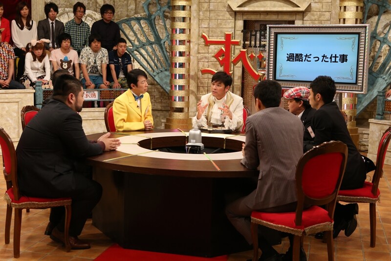 新バラエティ番組「すべり芸人☆夢の競演 THE すべり場」の一場面。(c)BeeTV