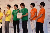 企画プレゼン大会の様子。