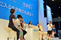 クイズ企画の一場面。