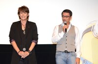 左から、宮野真守、中井貴一。