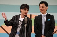 開演の1時間前に銀座線が止まるというハプニングが起きてしまったこともネタに投入。(c)河村正和 （株）フォトプロ