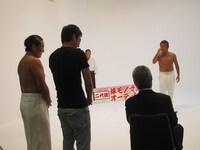 決勝戦の様子。