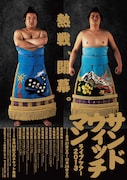 「サンドウィッチマンライブツアー2013」のポスター。