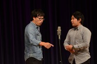 嘘と本当が交差するネタで観客を引きつけたアルコ＆ピース。