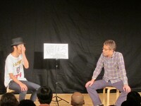 片山プロデューサー（右）は最後に「Twitterの『～だワン』とかスベってる」と忠告。