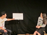 西野に「ピアノ」とあだ名を付けたにも関わらず、自身も「バッハ」とあだ名を付け返された犬山（右）。