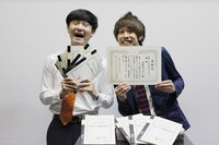 「お笑いネタ日記GP」でグランプリを獲得した座敷ボウラー。