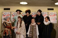 「Dステ14th『十二夜』」取材会後の様子。