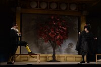 公開舞台稽古の様子。