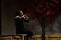 公開舞台稽古の様子。