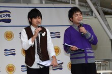 イベントのMCを務めたオジンオズボーン。