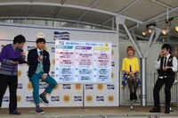 トークショーの様子。