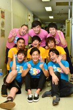 「333（トリオさん）」に出演していたジャングルポケット、パンサー、ジューシーズ。(c)テレビ朝日