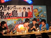 本番でいきなり小道具のお茶を飲んだアイアム野田は、「あれがなかったらやばかった」と主張。