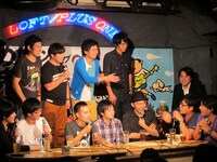 ザンゼンジと巨匠に愛のダメ出しをするアルコ＆ピース平子。