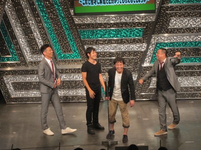 「レイザーラモンはザ・漫才 うけ太・わろ太に改名や！～これで漫才に本気だとわかってもらえるでしょうか～」の様子。