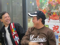 今年ともに50歳を迎えただけに健康トークにも花が咲いた2人。