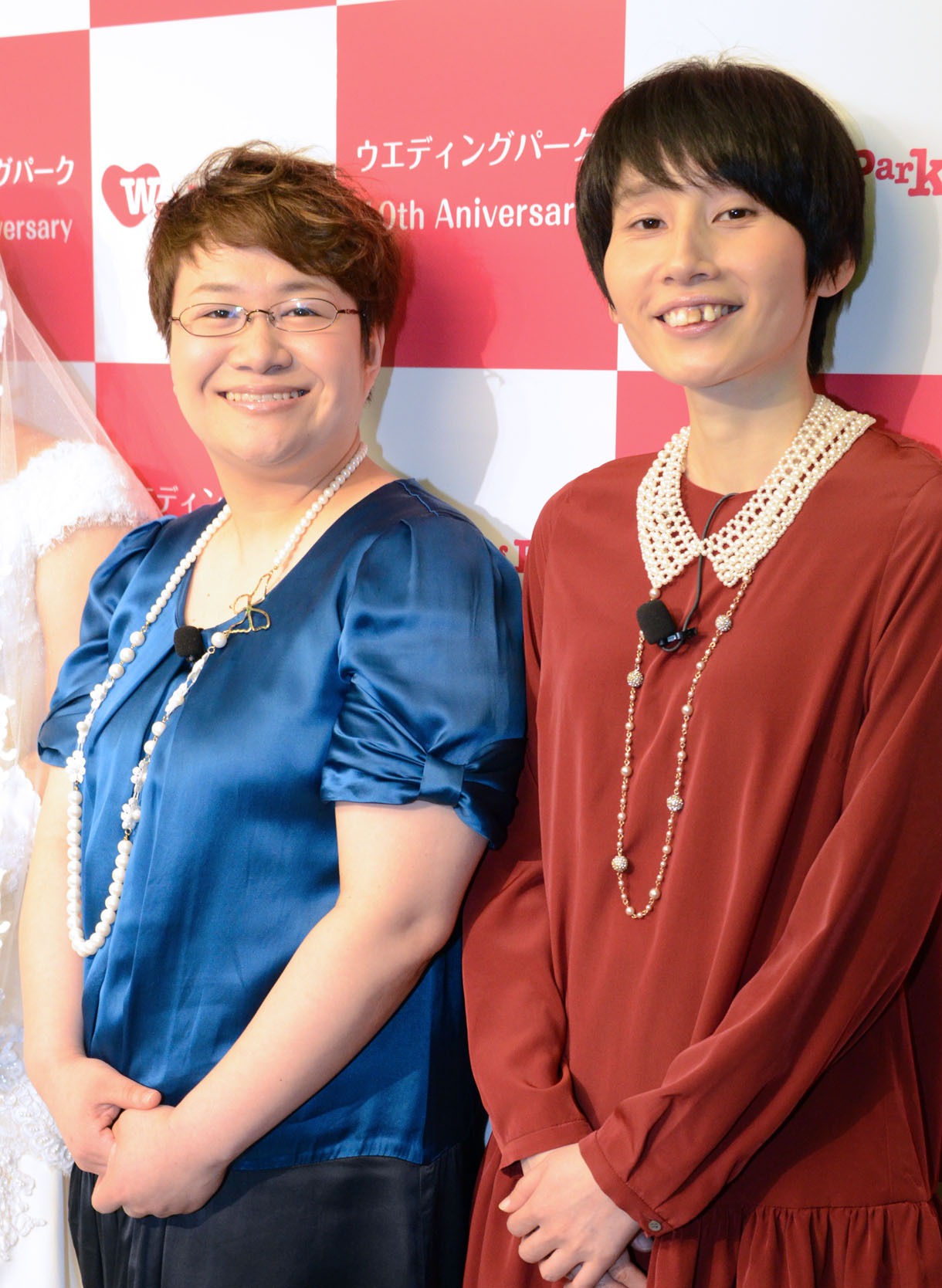 「幸せモテ女になるための秘術 Powered by ウエディングパーク」に出演したハリセンボン。