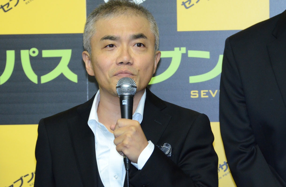 後輩たちの暴言を謝罪する水道橋博士。