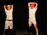 「エアギター カンナムスタイル対決」はドロー。