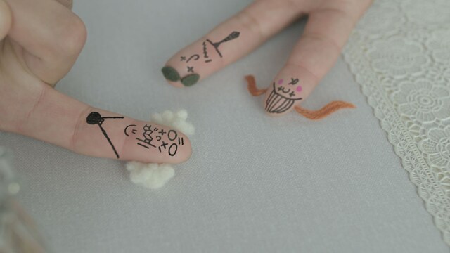 AGFの粉末スティック飲料「Stickドリンクバー」新CMのワンシーン。