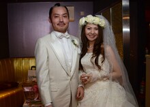 “結婚の宴”を開催したお侍ちゃん夫婦。