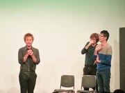 1日目昼公演でヒロシが泣いてしまった場面の再現。