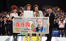 司会の藤井隆、吉田たち、アシスタントの宇都宮まき。（右から）(c)MBS