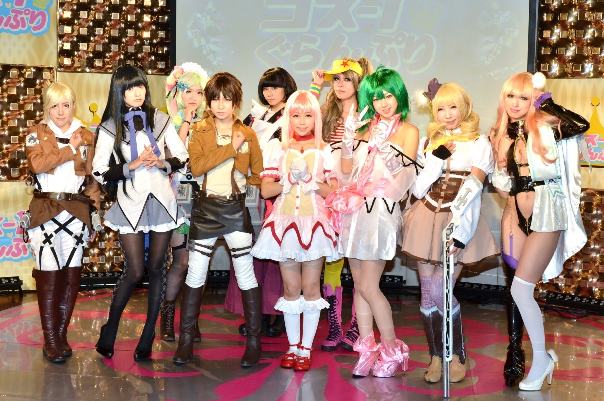 コスプレイヤーたち。