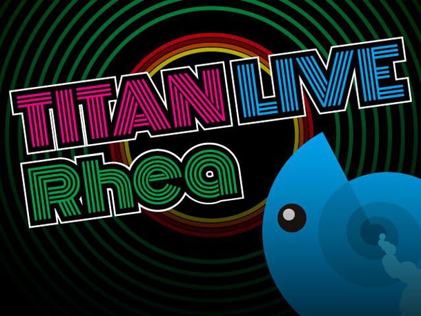 「TITAN LIVE Rhea」ロゴ