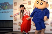 渡辺直美がしんちゃんとダンス共演！でもおデートはお断り