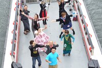 中曽根OFFの中継の様子。