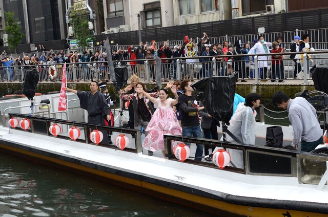 中曽根OFFの中継の様子。