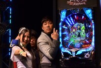 フォトセッションの一場面。