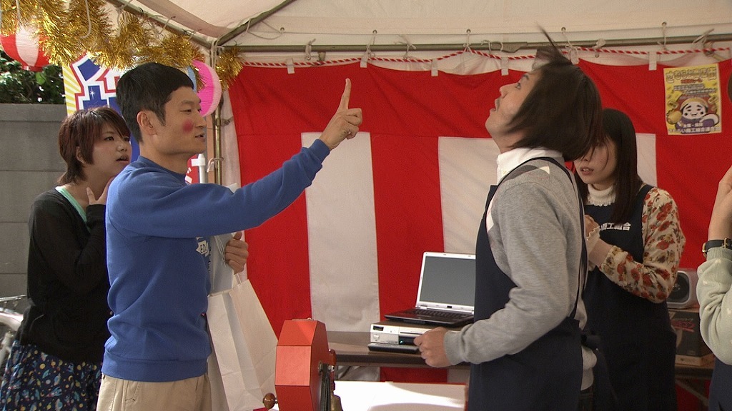 コント「負けない男　カー君」のワンシーン。(c)NHK