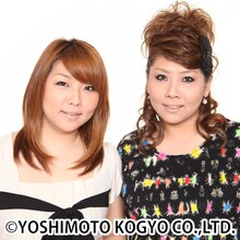 海原やすよ ともこ。右が海原ともこ。