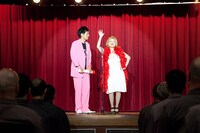 とろサーモン村田とツジカオルコ。