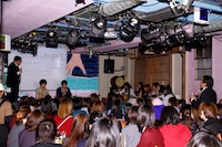 公開記者会見の様子。(c)河村正和（フォトプロ）