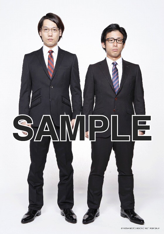 DVD「チーモンチョーチュウ　シチサンLIVE BEST Vol.1」よしもとテレビ通りオリジナル特典「チーモンチョーチュウ撮り下ろし生写真」イメージ。